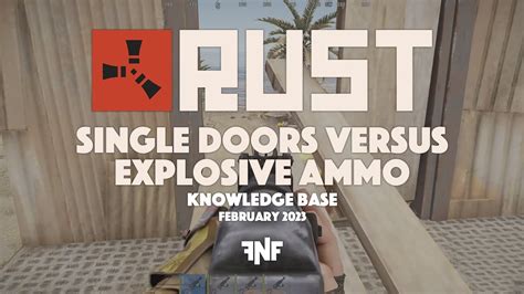 rustlabs sheet metal door|how much explosive ammo for sheet door.